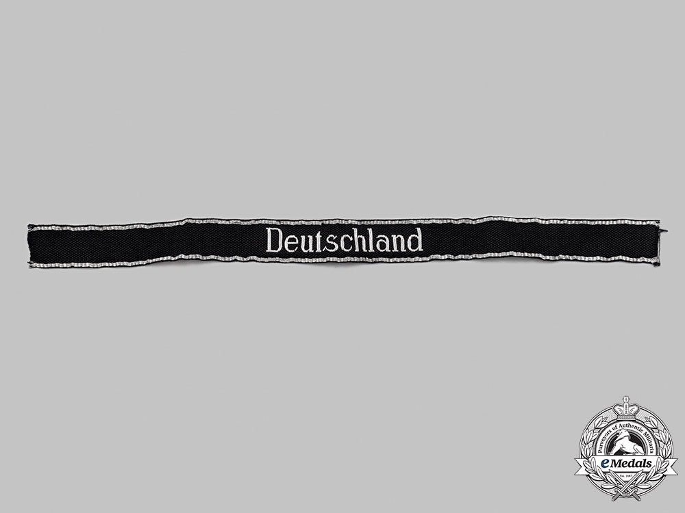 germany,_ss._a3_rd_ss_panzergrenadier_regiment_deutschland_officer’s_cuff_title_65_m21_mnc3028_1