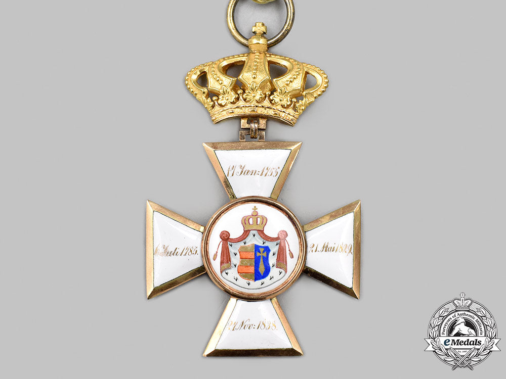 oldenburg,_grand_duchy._a_house_and_merit_order_of_peter_frederick_louis,_commander’s_cross_in_gold,_by_bernhard_knauer_66_m21_mnc4942_1_1