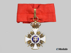 Serbia, Kingdom. A Scarce Order of the Karađorđe’s Star, III. Class Commander, with Swords, c. 1917, by Arthus-Bertrand & Co.