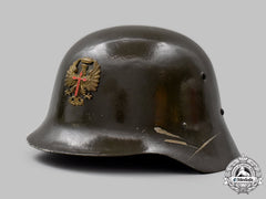Spain, Spanish State. An Officer’s Parade Helmet, By Casa Yustas, C. 1941