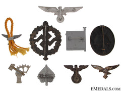 Group Third Reich Period Insignia & Awards