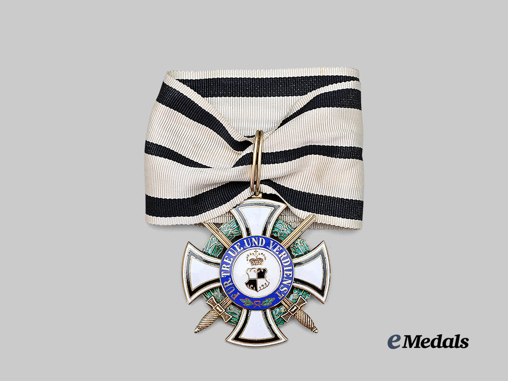 hohenzollern,_dynasty._a_house_order_of_hohenzollern,_honour_commander's_cross_with_swords,_c.1917_e_medals__g62930_2