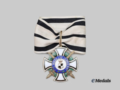 Hohenzollern, Dynasty. A House Order of Hohenzollern, Honour Commander's Cross with Swords, c. 1917