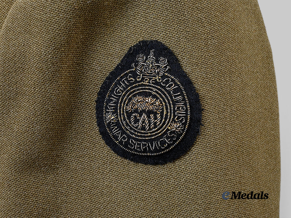 canada,_commonwealth._a_knight's_of_columbus_war_service's_officer's_tunic,_named_e_medals__c7256_10