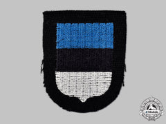 Germany, Ss. A Waffen-Ss Estonian Volunteer’s Sleeve Shield