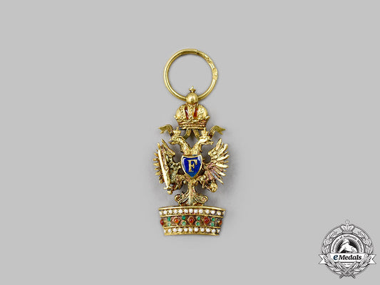 austria,_imperial._an_order_of_the_iron_crown,_miniature_in_gold,_by_vincent_mayer’s_sohne,_c.1900_70_m21_mnc5166