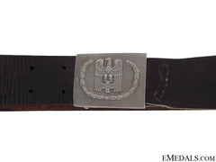 Red Cross Enlisted Belt & Buckle