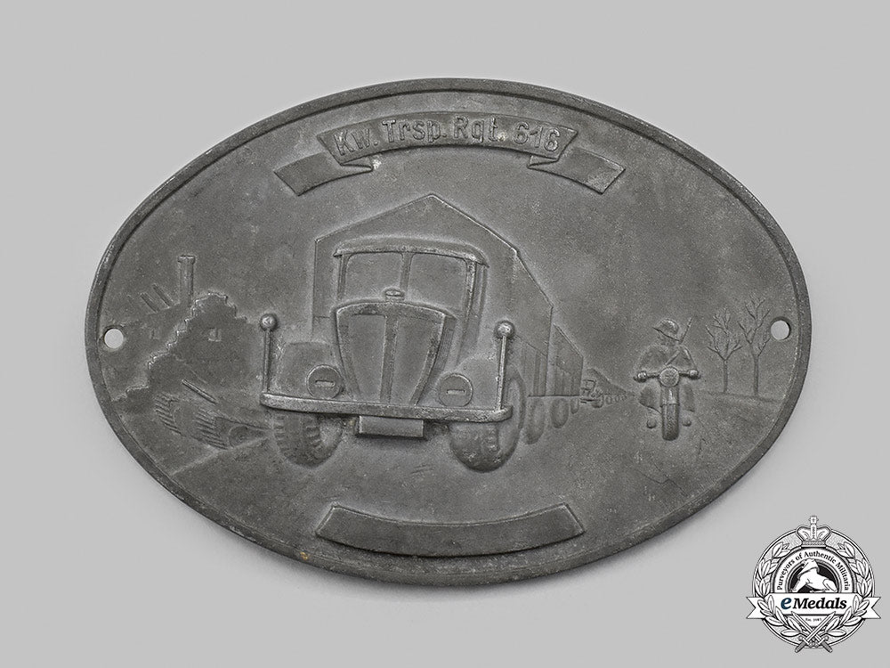 germany,_wehrmacht._a_kraftwagen_transport-_regiment616_commemorative_plaque_72_m21_mnc8212