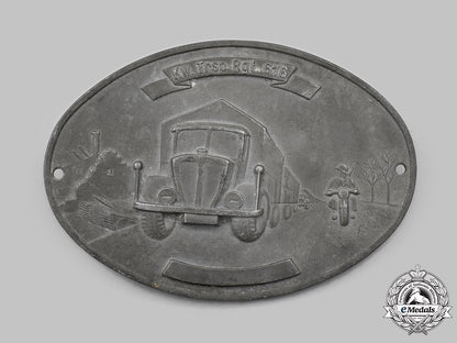 germany,_wehrmacht._a_kraftwagen_transport-_regiment616_commemorative_plaque_72_m21_mnc8212