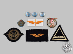 International. A Lot Of Nine Air Force Insignia