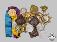 Canada. Lot Of Sixteen Coronation, Jubilee And Commemorative Items