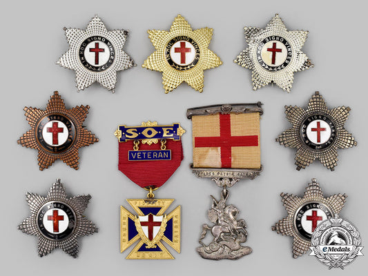 canada,_united_kingdom._a_lot_of_nine_masonic_awards_77_m21_mnc7305