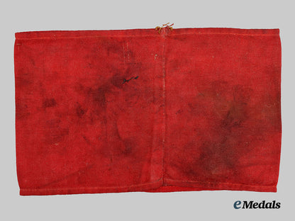Germany, Third Reich. A Pair of Armbands for Party and Militia Service