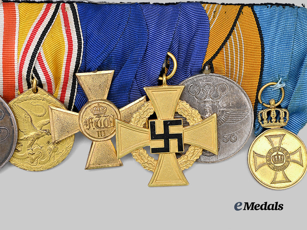 germany,_imperial._a_medal_bar_for_boxer_rebellion,_first_world_war,_and_civil_service,_with_ribbon_bars_e_medals__g62534_4