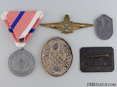 A Lot Of Five Croatian Pre-1945 Items