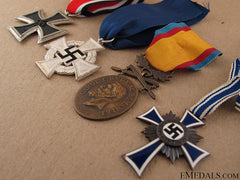 Three German And One Romanian Wwii Awards