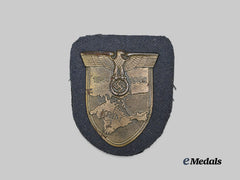 Germany, Luftwaffe. A Krim Shield, Unknown Maker Variant, Refurbished Example