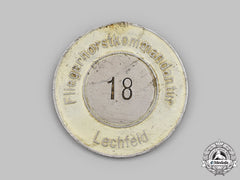 Germany, Luftwaffe. A Fliegerhorstkommandantur Lechfeld Identity Disc