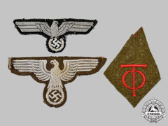 Germany, Third Reich. A Mixed Lot Of Uniform Insignia