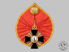 Russia, Imperial. An Order Of St. Anne In Gold, Ii Class Cross, C.1870