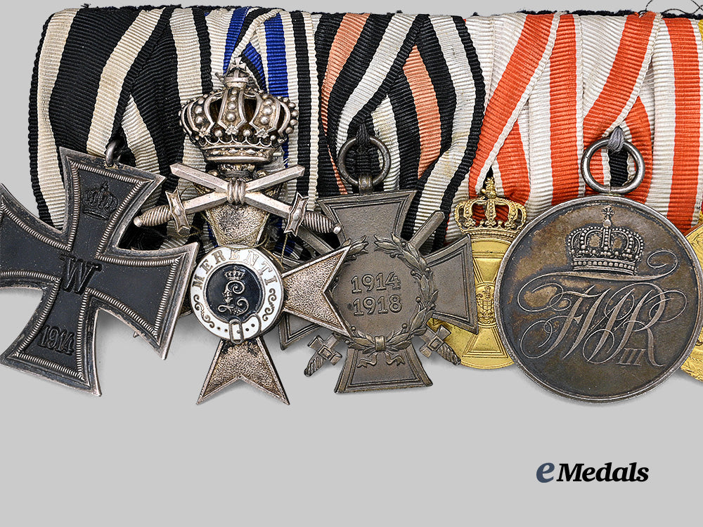 germany,_imperial._a_medal_bar_for_boxer_rebellion,_first_world_war,_and_civil_service,_with_ribbon_bars_e_medals__g62534_5