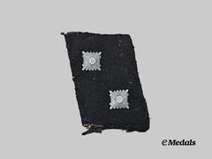 Germany, SS. A Waffen-SS Collar Tab for an SS-Oberscharführer