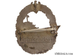 Destroyer War Badge – Named