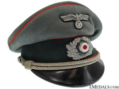 Army Artillery Officer's Visor Cap By Lotzen