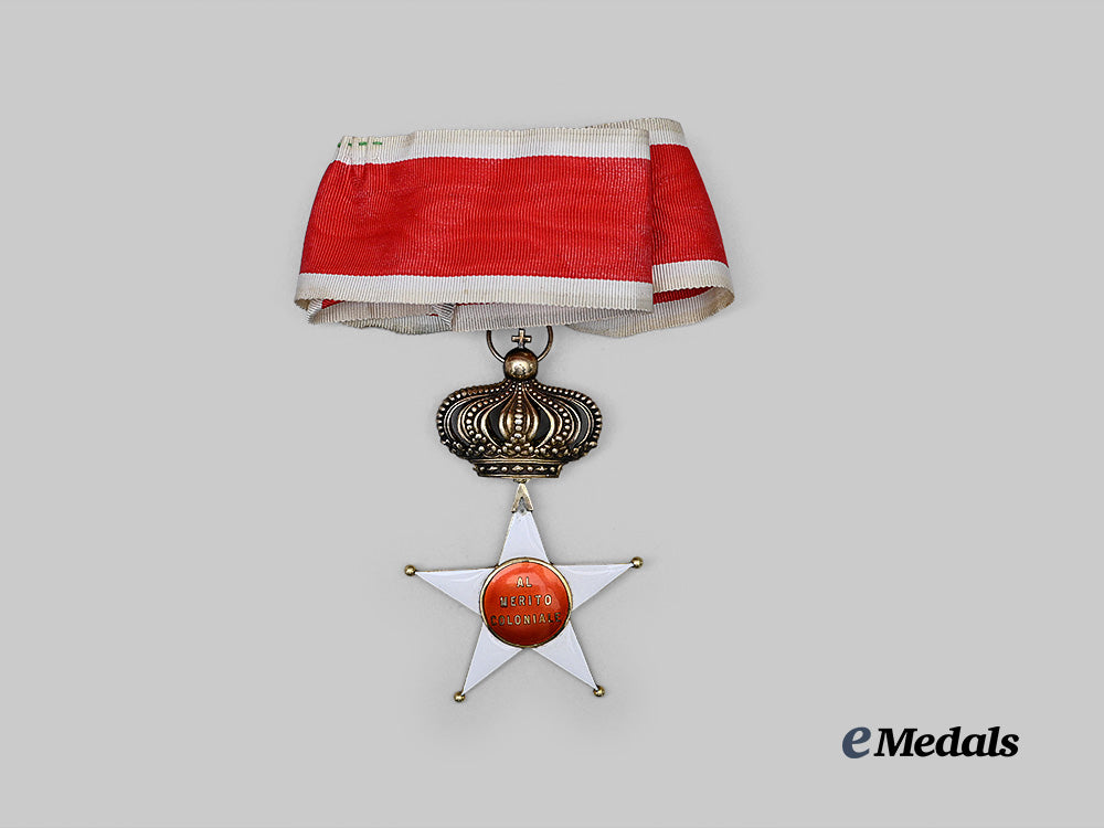 italy,_kingdom._an_order_of_the_colonial_star_in_gold,_commander,_c.1925_e_medals__e_u24880_4
