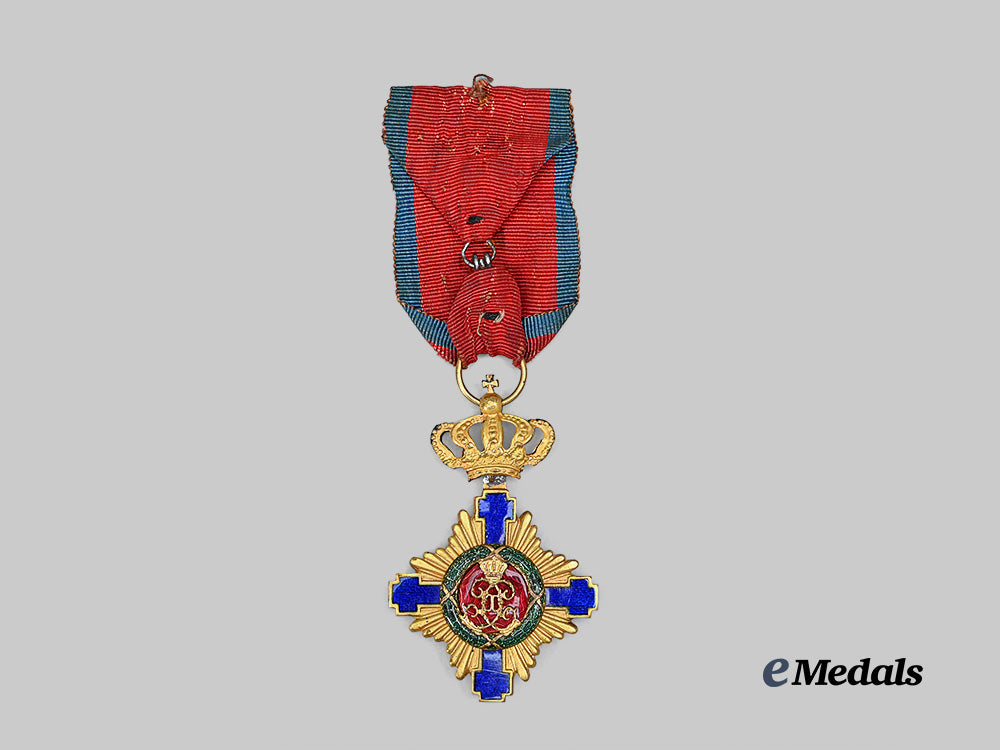 romania,_kingdom._an_order_of_the_star,_officer,_civil_division,_by_lemaitre,_c.1910_e_medals__e_u24803_8