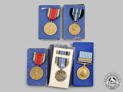 United States. Five Military Medals