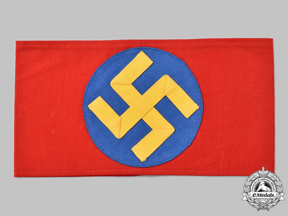 sweden,_kingdom._a_rare_national_socialist_workers’_party_member’s_armband_93_m21_mnc3390
