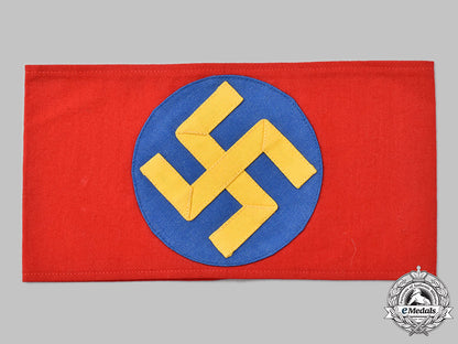 sweden,_kingdom._a_rare_national_socialist_workers’_party_member’s_armband_93_m21_mnc3390