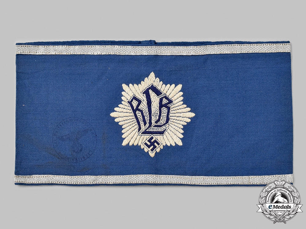 germany,_rlb._a_second_pattern_officer’s_armband_96_m21_mnc3393