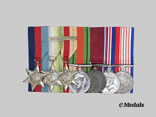 canada,_commonwealth._a_second_war_medal_bar_with_newfoundland_service_medal_to_e._j._hall,_chief_petty_officer2nd_class_e_medals__c7696_2