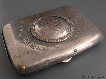 ww1 german cigarette case Lot - A WWI Soldiers SOLD & original WW1 German