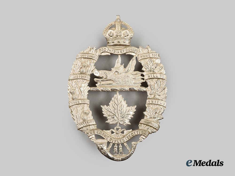 canada,_commonwealth._a_silver_lorne_rifles(_scottish)_regimental_badge,_c.1931-36__a_i1_0280