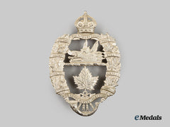 Canada, Commonwealth. A Silver Lorne Rifles (Scottish) Regimental Badge, c. 1931-36
