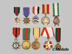 Iraq, Republic. A Lot of Medals & Decorations