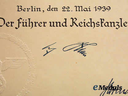 germany,_third_reich._a_forest_service_promotion_document_with_göring_signature__a_i1_0423