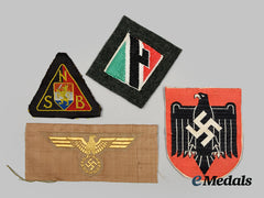 Germany, Third Reich. A Group of Four Insignia
