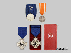 Germany, Third Reich. A Grouping of Four Service Decorations