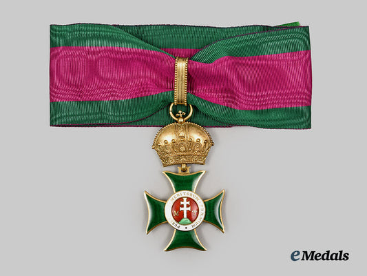 austria-_hungary,_kingdom._an_order_of_st._stephen_of_hungary,_commander_cross,_by_c._f._rothe,_c.1918__a_i1_0931