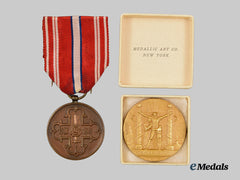Czechoslovakia, Republic. A Pair of Two Medals