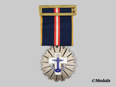 Peru, Republic. An Order of Naval Merit, IV Class Knight