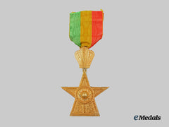 Ethiopia, Kingdom. An Order of the Star of Ethiopia, V Class Knight, by B.A.Sevadjian