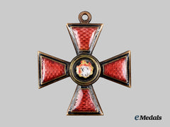 Russia, Imperial. An Order of Saint Vladimir, IV Class Cross by Keibel, c.1915