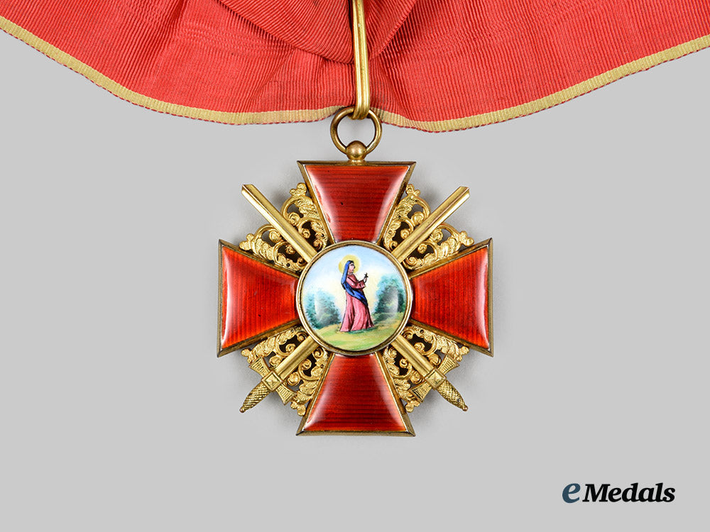 russia,_imperial._an_order_of_st._anna,_i_i_class_cross_with_swords,_oversized_french-_made_example_c.1925__a_i1_1101