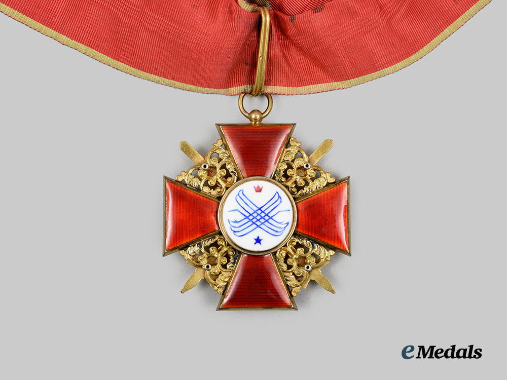 russia,_imperial._an_order_of_st._anna,_i_i_class_cross_with_swords,_oversized_french-_made_example_c.1925__a_i1_1104