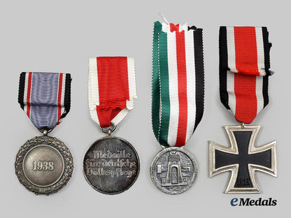 germany,_federal_republic._a_lot_of_four_medals,_by_richard_souval,_exhibition_examples,_c.1980__a_i1_1390